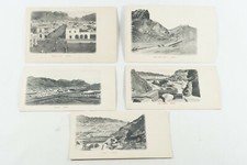 Antique Town Aden Ancient Ruins Arab Aden Yemen Collotype Postcard Collection picture