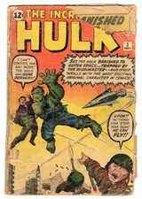 Incredible Hulk 3 1962 Marvel Comics FR 1.0 Origin Retold 3rd App Hulk picture