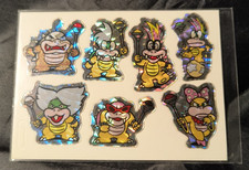 Vintage 1994 Nintendo Mario Bros Prism Vending Machine Sticker picture