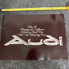 Original 1976 Audi 100LS Deluxe Sales Brochure picture
