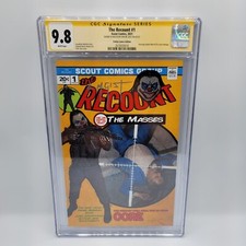 The Recount #1 Trinity Comics Edition Signed & Remarked By E.M Gist CGC SS 9.8 picture