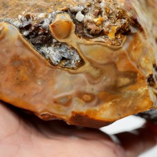 Paiute Jasper Rough - Old Stock Buckskin and Sunset with Smoky Tints picture