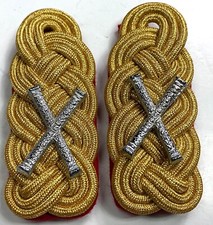 WWII GERMAN HEER FIELD MARSHALL GENERAL OF THE ARMY TUNIC SHOULDER BOARDS picture