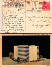 Rochester MN New Mayo Clinic Diagnostic Building Postcard 61431 picture