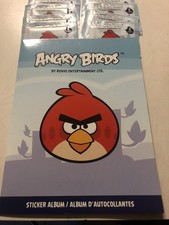 2012 ROVIO Entertainment - ANGRY BIRDS STICKER ALBUM New with 10 Sticker packs picture