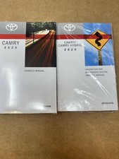 2020 Toyota Camry Owner's Manual Set picture