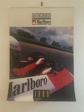 Vintage Autocourse Grand Prix Calendar 1989 Marlboro World Championship Team A2 picture
