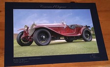 Alpha Romeo Gran Sport Poster Sports Racing car 36
