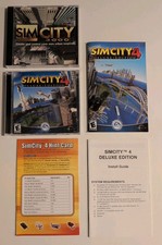 SimCity 4: Deluxe Edition Sim City 3000 PC Video Game Bundle Lot picture