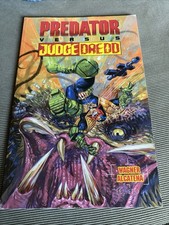 Predator vs Judge Dredd TPB 1998 Dark Horse Comics John Wagner Alcatena Graphic picture