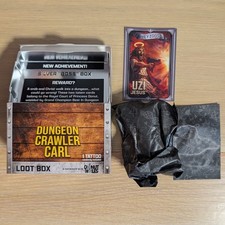 RARE Dungeon Crawler Carl Figure Loot Box Princess Donut Silver Boss Uzi Jesus picture