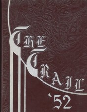 1952 Sidney High School Yearbook, Sidney Nebraska, Nice Cond, The Trail picture