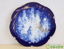 [Used] M Meissen Ear Plate Ear Collection 1992 Winter Forest 1st Grade (38377) picture