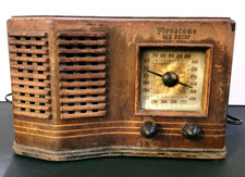 Firestone Air Chief AM Tube Radio Parts Repair Super Hetreodyne Code D-KM-450 picture