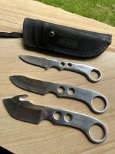 Remington 3pc Big game Skinning Knife Set 18645 With Sheath picture