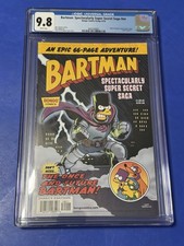 The Simpsons Bartman Spectacular Super Secret Saga #nn CGC 9.8 Bongo Comic 2018 picture