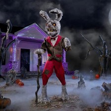 7Ft Wicked Woods Animated LED Horrifying Hops Halloween Prop NIB 2026 picture