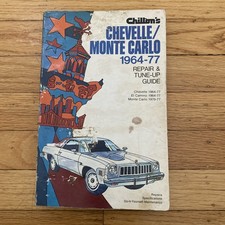 Chilton’s Repair & Tune Up Guide CHEVELLE/MONTE CARLO 1964-77 picture