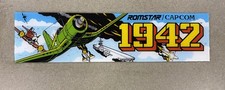 1942 Arcade Marquee Capcom Original Not Reproduction picture