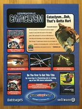 Homeworld Cataclysm PC 2000 Vintage Print Ad/Poster Official Big Box Promo Art picture