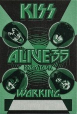 KISS 2009 Alive 35 concert tour Working Crew Backstage Pass picture