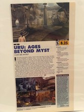 Uru: Ages Beyond Myst PC Game Review Magazine Page 2003 Ephemera picture