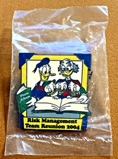 RARE 2004 DISNEY RISK MANAGEMENT TEAM REUNION DONALD LUDWIG & NEPHEWS LE 250 PIN picture