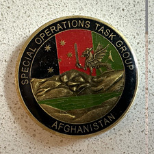 Australian SOTG TF66 Afghanistan Special Operations Task Group Challenge Coin picture