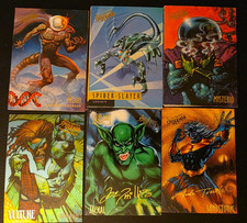 1995 Fleer Ultra Spiderman lot. Base, Golden Web, Gold Signature Autograph picture