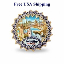 Seville Spain Fridge Magnet Travel Souvenir Gift • Collector Keepsake Andalucia picture