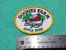 Vintage Boones Farm Apple Wine   Pocket  Hat  Patch picture