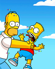 HOMER AND BART 8