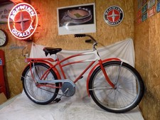 PREWAR ELGIN BALLOON TIRE BICYCLE SCHWINN PULLMAN BADGE RACK RAT ROD ANTIQUE 30s picture