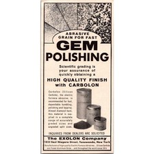 The Exolon Company in Tonawanada NY 1964 Magazine Ad SAK6-M6 picture