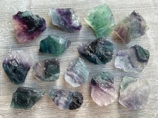 Grade A++ Fluorite Raw Natural Stone, 1-2
