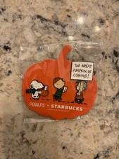 Starbucks Peanuts The Great Pumpkin Is Coming Enamel Pin Set Fall 2026 New Seal picture
