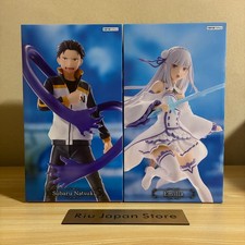 Re:ZERO Subaru Natsuki & Emilia Figure 2 Types Set GIGO Limited from Japan picture