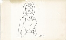 Isis Freedom Force Production Model Sheet Copy grp 62 pgs 1978 Cartoon Filmation picture