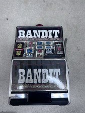 Radica BANDIT Slot Machine Coin Bank circa 2004 - Model 220 picture