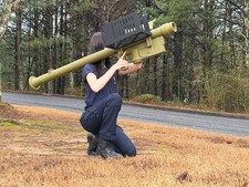 Custom 3d Printed FIM-92 Stinger Missile Replica 1:1 Scale Made in USA Mancave picture