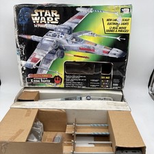 Kenner Power of the Force Electronic X-Wing Fighter Luke Skywalker 1995 picture