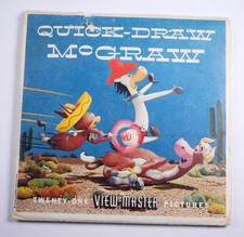 View-Master Quick Draw McGraw- 3 reel packet B 534 picture