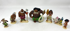 Disney Moana Figure Playset 7 Piece Set - Could Make a Great Cake Topper picture