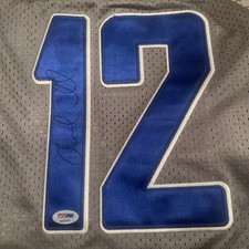 Andrew Luck hand signed Nike On Field  Alt Jersey PSA/DNA RARE  picture