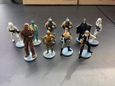 Star Wars Action Figures PVC Toy Figure Applause Lucasfilm 1995 CAKE TOPPERS LOT picture
