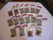 Rare Marvel Mini Comic Book Keychains Lot picture