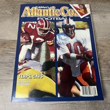 1987 Athlon Football Magazine Vintage Atlantic Coast Football Terps Cavs picture