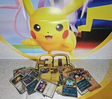Pokemon 30th Anniversary Bulk Card Lot 50 cards: ALL POKEMON,  NO ENERGY.  picture