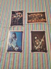 4 KISS COLLECTOR CARDs PUZZLE PIECE #81 107 116 & 1261978 DONRUSS AND AUCOIN MGT picture
