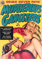 Murderous Gangsters #2 Photocopy Comic Book picture